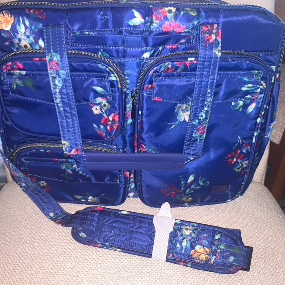 Lug PJ Duffle Bouquet Blue NWT